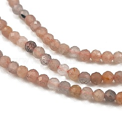 Natural Multi-Moonstone Beads Strands&nbsp;G-L597-C04-04