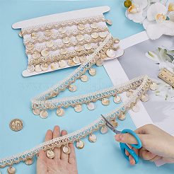 3.3 Yards Polyester Fringe Lace Ribbon&nbsp;OCOR-PH0006-47