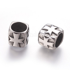 304 Stainless Steel Beads&nbsp;STAS-E452-35AS