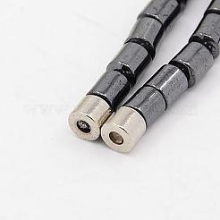 Fashionable Magnetic Synthetic Hematite Necklaces&nbsp;NJEW-K006-21