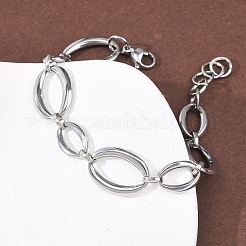 304 Stainless Steel Link Chain Bracelets for Women&nbsp;BJEW-K293-05P