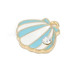 Alloy Enamel Charms&nbsp;FIND-Z070-01G-05