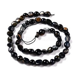 Natural Blue Tiger Eye Beads Strands&nbsp;G-G018-46