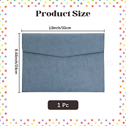 1Pc Imitation Leather Documents Pockets&nbsp;DIY-CL0001-13C