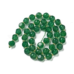 Natural Green Onyx Agate(Dyed & Heated) Beads Strands&nbsp;G-K387-A05-02