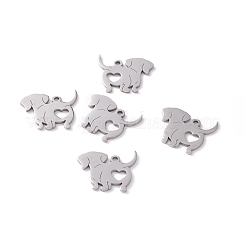 Non-Tarnish 201 Stainless Steel Charms&nbsp;STAS-G273-02P