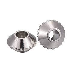 900Pcs 6 Style Brass Spacer Beads&nbsp;KK-ZZ0001-15