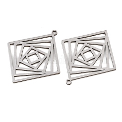 Filigree 304 Stainless Steel Pendants&nbsp;SA-CBA404E-05P