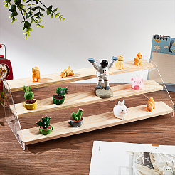3-Tier Acrylic Action Figure Display Risers&nbsp;ODIS-WH0027-059D