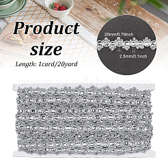 Metallic Lace Trim&nbsp;OCOR-WH0071-034A
