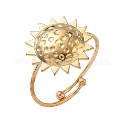 304 Stainless Steel Cuff Open Rings for Women&nbsp;SA-CBAA981-04G