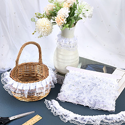 5M Double Polyester Lace Trim for Sewing Decoration&nbsp;OCOR-CY0001-63B