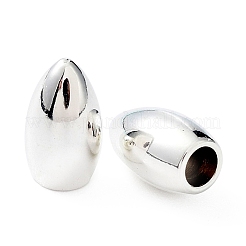 2 Colors 201 Stainless Steel Cord End&nbsp;STAS-P327-03-M