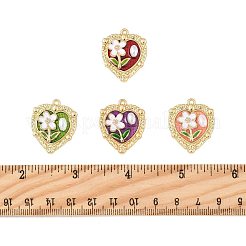 10Pcs Alloy Enamel Pendants&nbsp;ENAM-FS0003-23