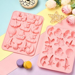 2Pcs Unicorn Series Silicone Molds&nbsp;ST-CJ0043-016