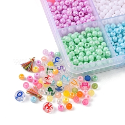 DIY Letter & Tassel Bracelet Making Kit&nbsp;DIY-FS0003-21