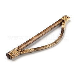 Wood & Rattan Woven Bag Handles&nbsp;X-FIND-H212-03B