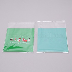 Christmas Theme Rectangle OPP Self-Adhesive Cookie Bags&nbsp;OPP-SZC0001-02C