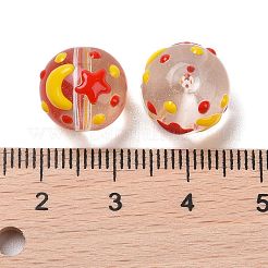 Handmade Glass Enamel Beads Strands&nbsp;LAMP-A001-A