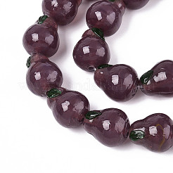Handmade Lampwork Beads&nbsp;LAMP-T022-04M