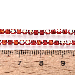 Iron Rhinestone Cup Chains&nbsp;CH-T007-02A-05
