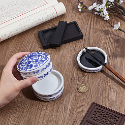 5Pcs Porcelain Brush Holder&nbsp;OFST-WH0816-009