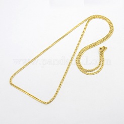 304 Stainless Steel Curb Chain Necklaces&nbsp;STAS-O037-95