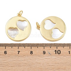Natural Shell Pendants&nbsp;KK-L251-44G-A02