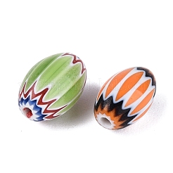 Handmade Millefiori Glass Barrel Beads&nbsp;LA-N002-02