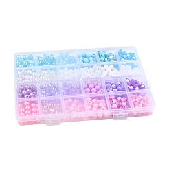 DIY Round Beads Bracelets Making Kits&nbsp;DIY-FS0008-80