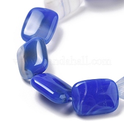 Natural Banded Agate Beads Strands&nbsp;G-K392-B07-13x18mm