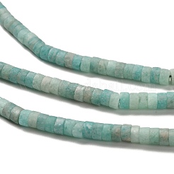 Natural Amazonite Beads Strands&nbsp;G-P575-B41-4x2mm