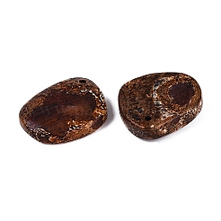 Natural Tree Bark Agate Pendants&nbsp;G-Q606-18