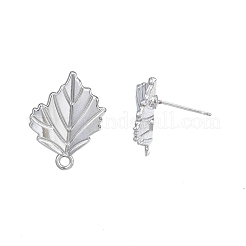 Alloy Stud Earring Findings&nbsp;PALLOY-N150-77P