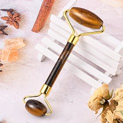 Natural Tiger Eye Face Massager&nbsp;DJEW-F005-01C
