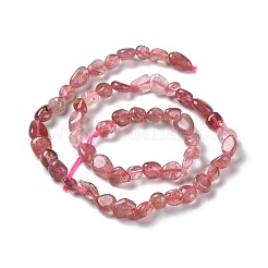 Natural Strawberry Quartz Beads Strands&nbsp;G-P497-01A-07