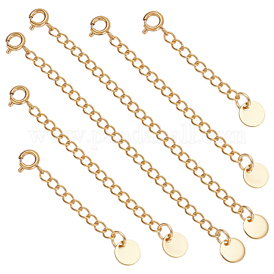 6Pcs 3 Styles 304 Stainless Steel End with Chains&nbsp;FIND-UN00027-1