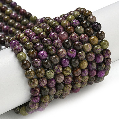 Natural Atlantisite Stichtite Beads Strands&nbsp;G-H034-A02-04-1