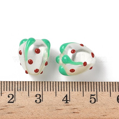 Baking Paint Baking Paint Glass Beads&nbsp;LAMP-Z014-02B-1