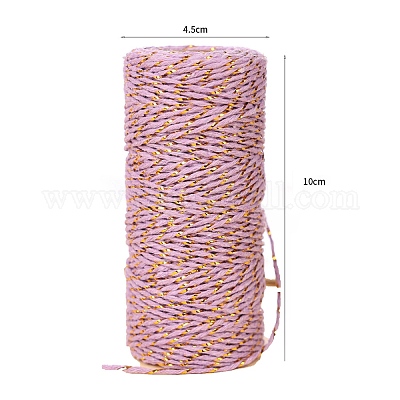Cotton Metallic String Threads&nbsp;PW-WG20732-06-1