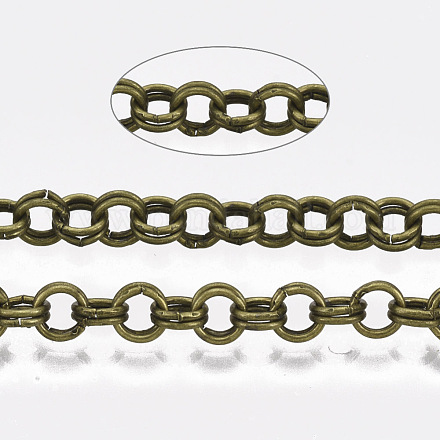 Iron Rolo Chains CH-S125-011C-AB-1