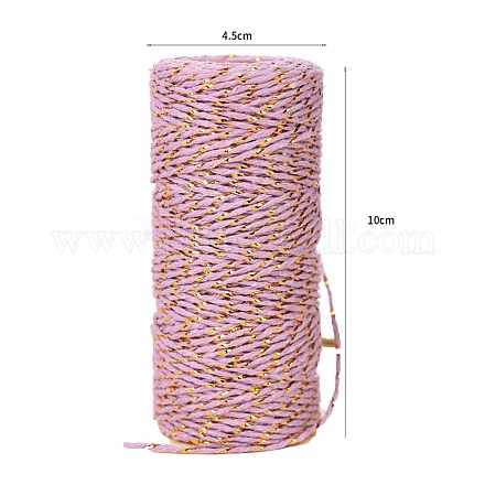 Cotton Metallic String Threads&nbsp;PW-WG20732-06-1