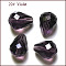 Imitation Austrian Crystal Beads, Grade AAA, Faceted, Drop, Dark Slate Blue, 10x12mm, Hole: 0.9~1.5mm