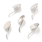 Iron Bobby Pin Findings, Pony Hook, Platinum, 31x18x8.9mm