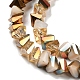 Gradient Color Electroplate Glass Bead Strands&nbsp;X1-GLAA-E042-02-HR01-3