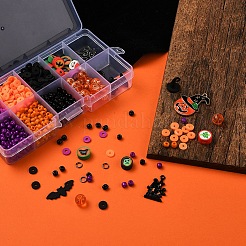 850Pcs Geometry Glass Seed & Polymer Clay Beads&nbsp;DIY-YW0002-75