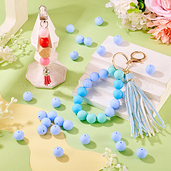 50Pcs Food Grade Eco-Friendly Silicone Beads&nbsp;SIL-TA0002-89H