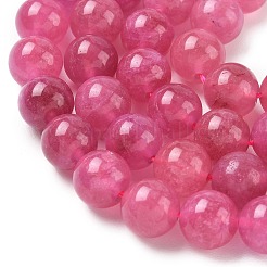 Dyed Natural Malaysia Jade Beads Strands&nbsp;G-G021-01D-03