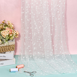 Nylon Lace Fabric&nbsp;DIY-WH0699-65A