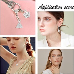 Mixed Shapes Alloy Charms&nbsp;ZIRC-SC0001-04P